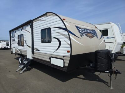 2017 Forest River Wildwood X-Lite   RV, fully loaded with premium options, available at Poulsbo RV.