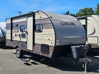 2018 Forest River Cascade Lite   RV, fully loaded with premium options, available at Poulsbo RV.