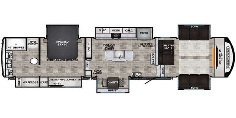 2024 Crossroads Redwood RW4200FL Fifth Wheel