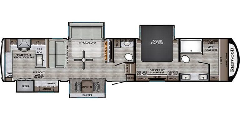 2024 Crossroads Redwood RW4001LK Fifth Wheel