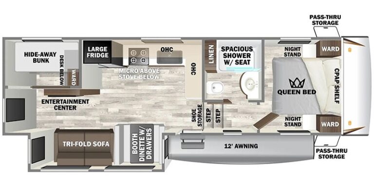 2024 Forest River Sabre 26BBR Fifth Wheel