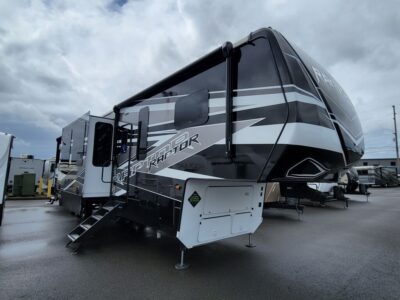 2024 Keystone Raptor   RV, fully loaded with premium options, available at Poulsbo RV.