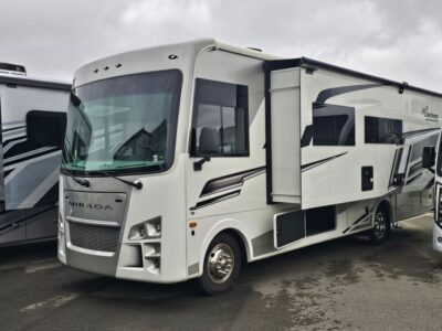 2025 Coachmen Mirada   RV, fully loaded with premium options, available at Poulsbo RV.