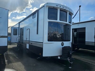 2025 Crossroads Hampton   RV, fully loaded with premium options, available at Poulsbo RV.