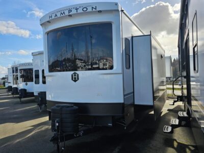 2025 Crossroads Hampton   RV, fully loaded with premium options, available at Poulsbo RV.