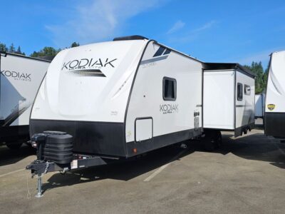 2025 Dutchmen Kodiak Ultra   RV, fully loaded with premium options, available at Poulsbo RV.