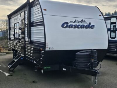 2025 Forest River Cascade   RV, fully loaded with premium options, available at Poulsbo RV.