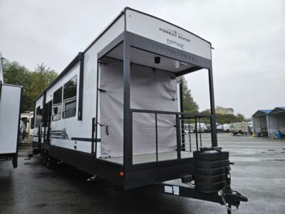 2025 Forest River Cedar Creek Cottage   RV, fully loaded with premium options, available at Poulsbo RV.