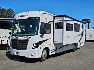 2025 Forest River FR3   RV, fully loaded with premium options, available at Poulsbo RV.