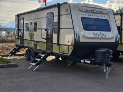 2025 Forest River No Boundaries (20 Series)   RV, fully loaded with premium options, available at Poulsbo RV.
