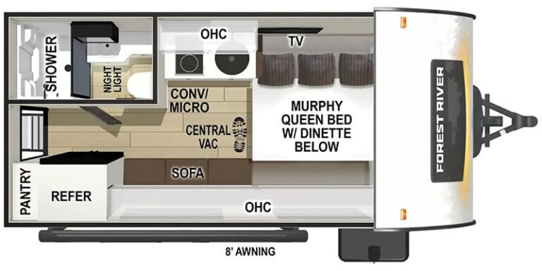 2025 Forest River R-Pod RP 153 Travel Trailer