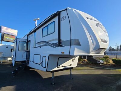 2025 Forest River Sabre   RV, fully loaded with premium options, available at Poulsbo RV.