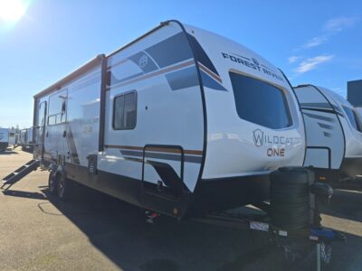 2025 Forest River Wildcat   RV, fully loaded with premium options, available at Poulsbo RV.
