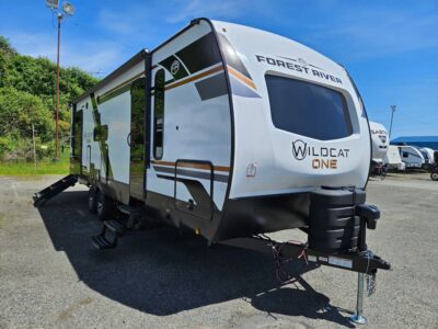 2025 Forest River Wildcat   RV, fully loaded with premium options, available at Poulsbo RV.