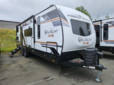 2025 Forest River Wildcat One   RV, fully loaded with premium options, available at Poulsbo RV.
