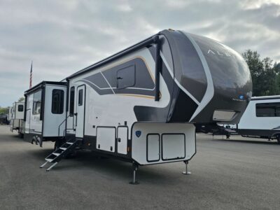 2025 Keystone Alpine Avalanche Edition   RV, fully loaded with premium options, available at Poulsbo RV.