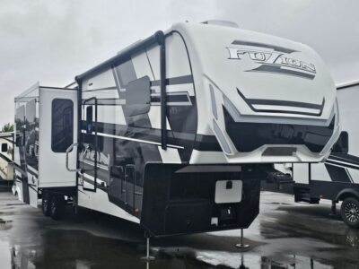 2025 Keystone FuZion   RV, fully loaded with premium options, available at Poulsbo RV.