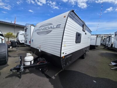 2025 Keystone Springdale Classic Single   RV, fully loaded with premium options, available at Poulsbo RV.