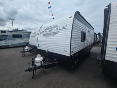 2025 Keystone Springdale Classic Single   RV, fully loaded with premium options, available at Poulsbo RV.