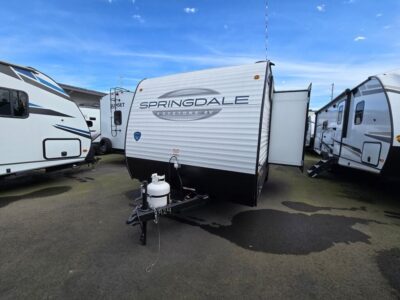 2025 Keystone Springdale Classic Single   RV, fully loaded with premium options, available at Poulsbo RV.
