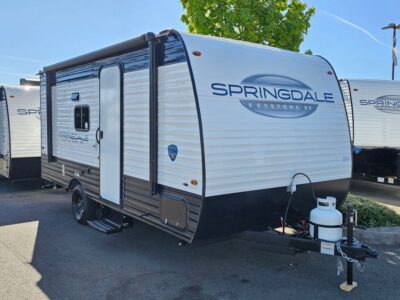2025 Keystone Springdale Classic Single   RV, fully loaded with premium options, available at Poulsbo RV.