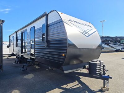 2026 Crossroads Zinger   RV, fully loaded with premium options, available at Poulsbo RV.