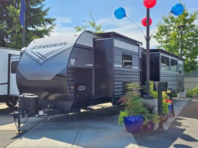2026 Crossroads Zinger   RV, fully loaded with premium options, available at Poulsbo RV.