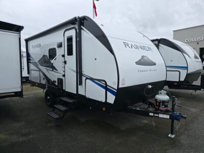 2026 Forest River Rainier   RV, fully loaded with premium options, available at Poulsbo RV.